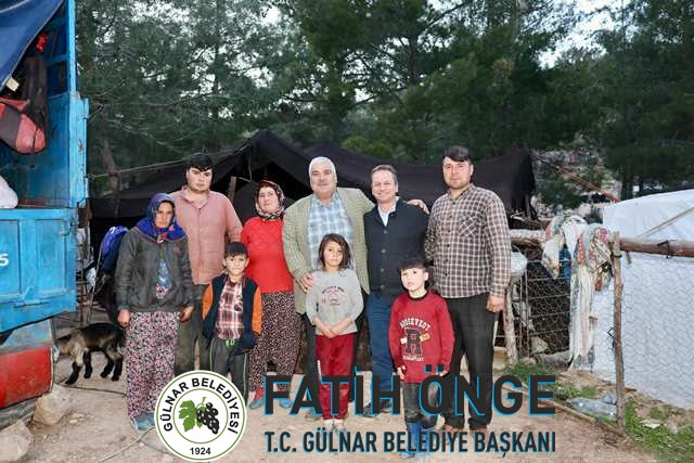 Gülnar Belediye Başkanı Fatih Önge, ilk iftarını Sarıkeçili Yörükleri ile yaptı