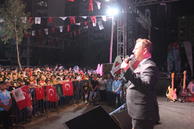 Gülnar İlçesinde 5 gün süren Festival Kıraç Konseri ile son buldu